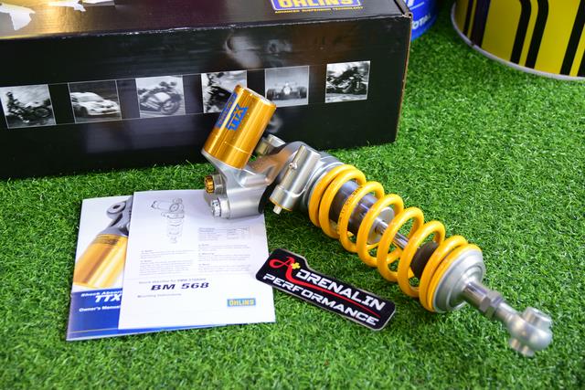 โช้คหลัง ohlins รุ่น TTX GP ตัวท้อปสุด สำหรับ S1000RR 2020+