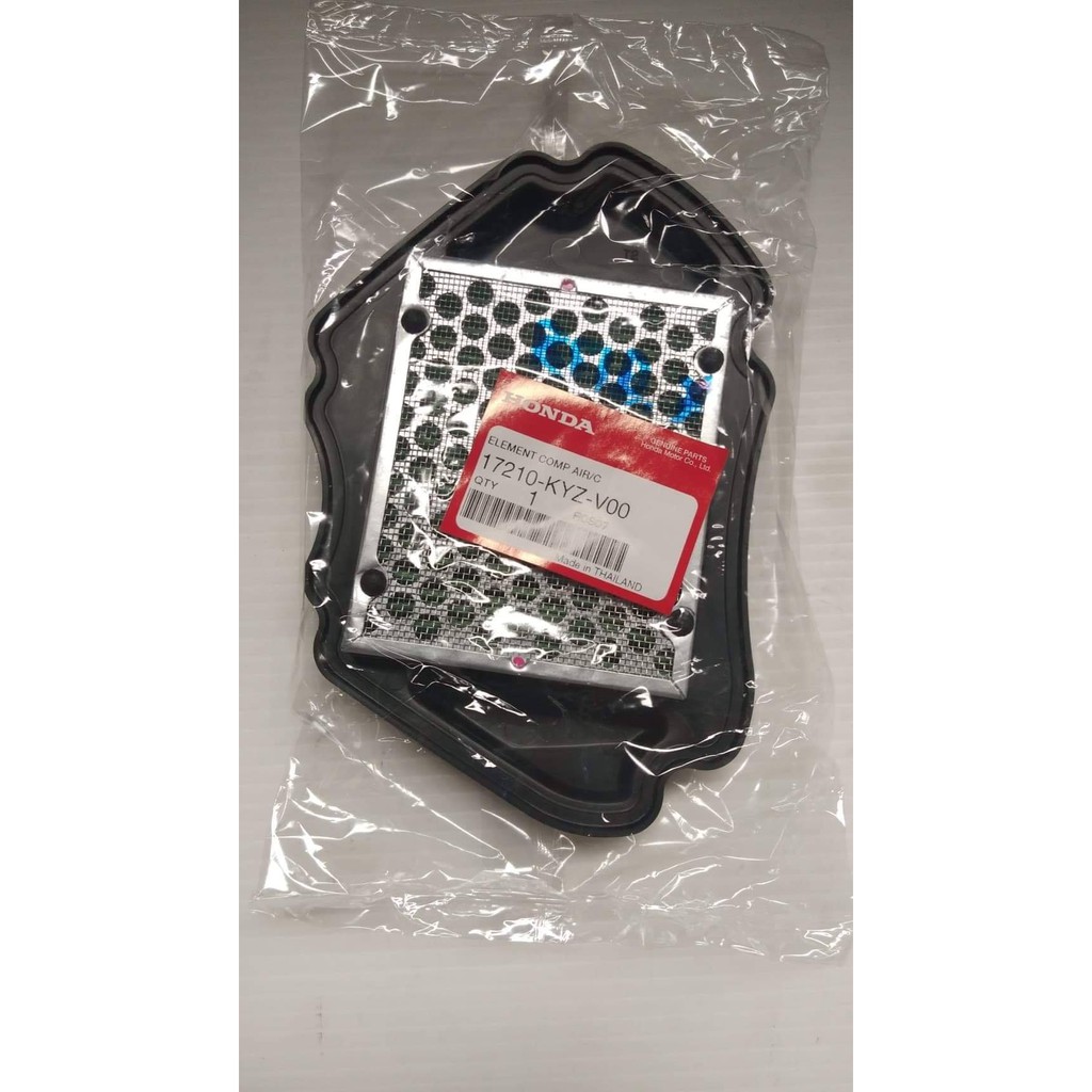 17210-KYZ-V00 ไส้กรองอากาศ WAVE125i 2012-2019 อะไหล่แท้ HONDA