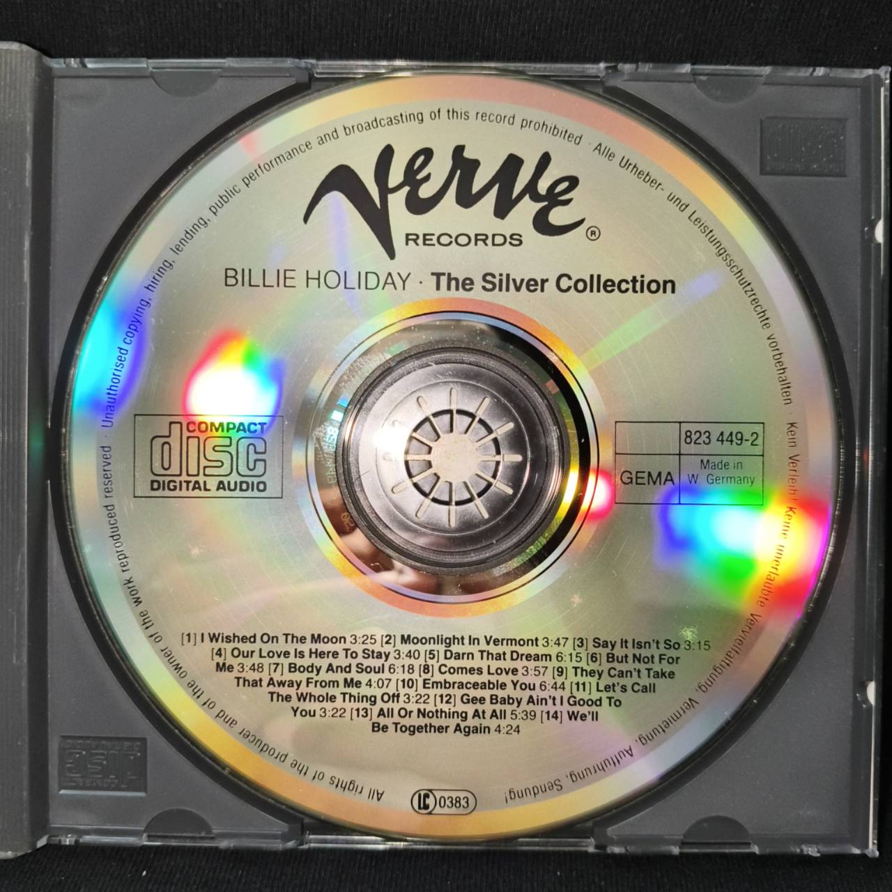 Billie Holiday – Billie Holiday (The Silver Collection) / GERMANY / มีรอยบ้าง