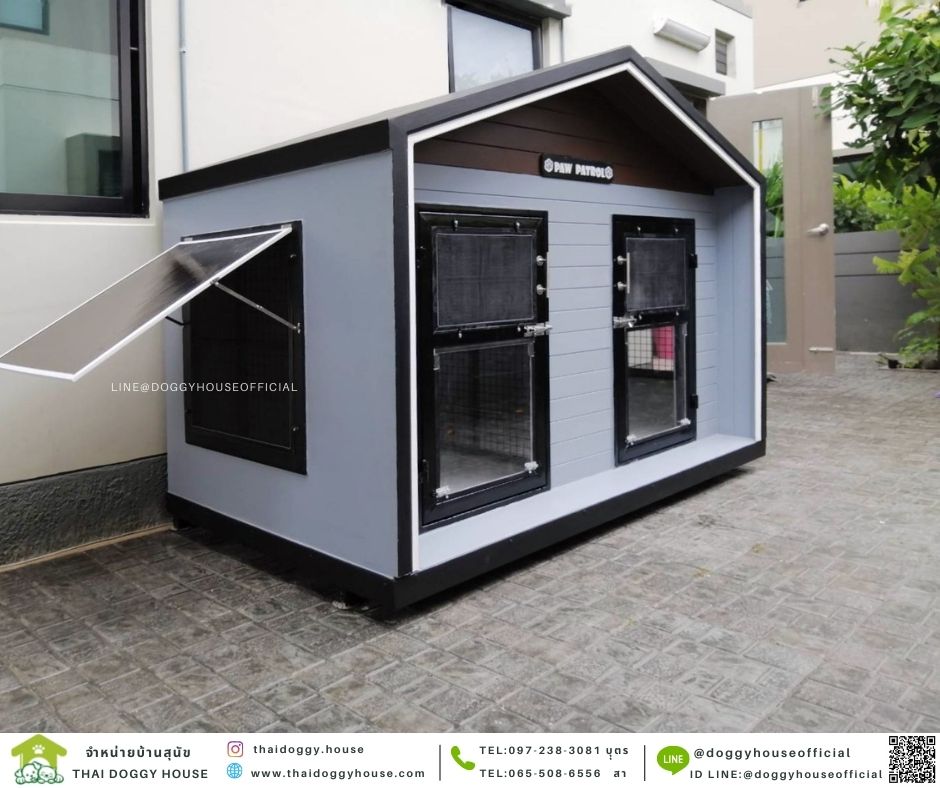 บ้านหมา 2ประตู Nordic