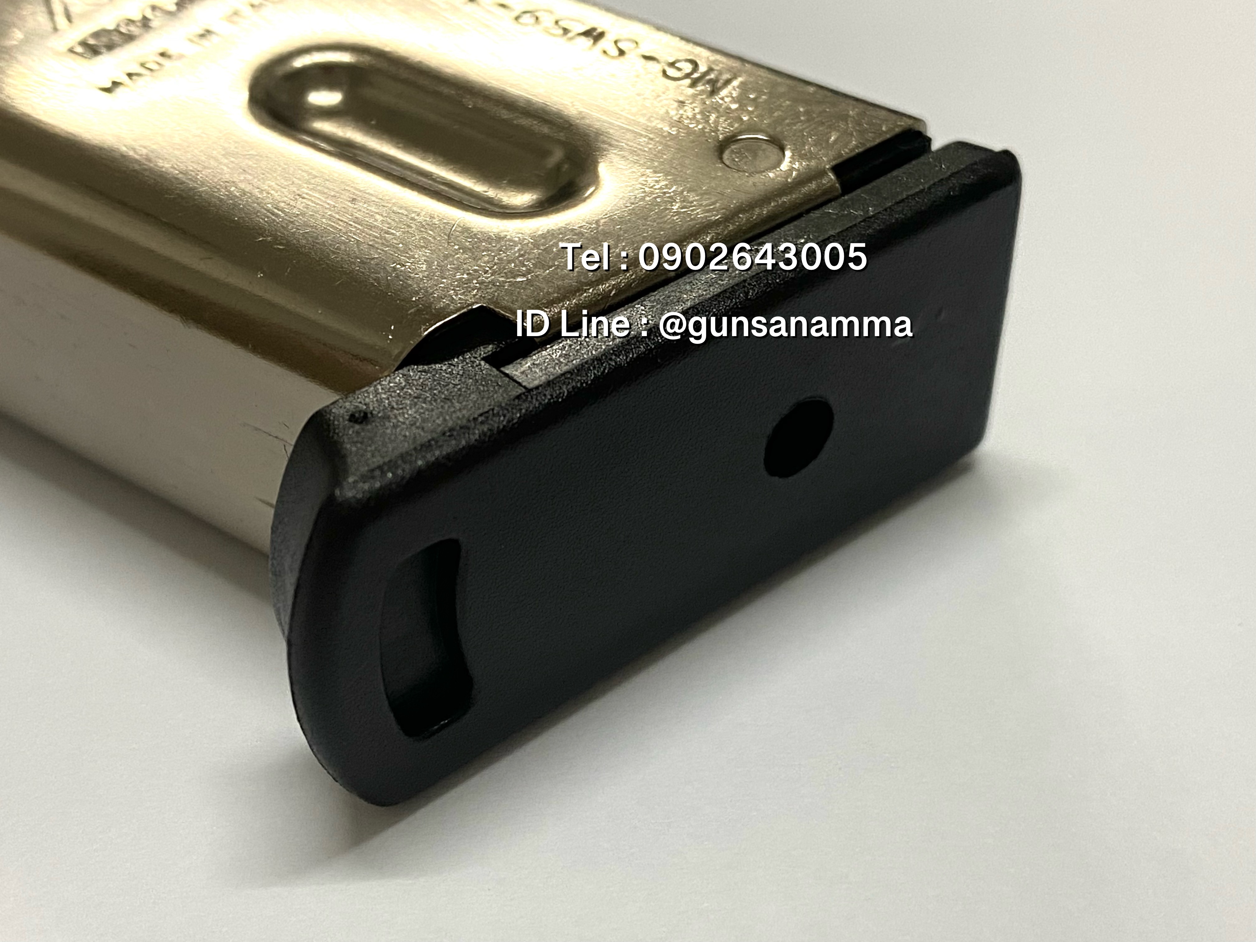 แม็กกาซีนปืน (Magazine) Smith&Wesson 5906/910/915 Nikel