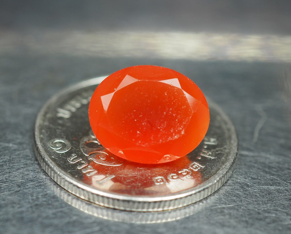 พลอยคาร์เนเลียน (Carnelian) 3.75 กะรัต