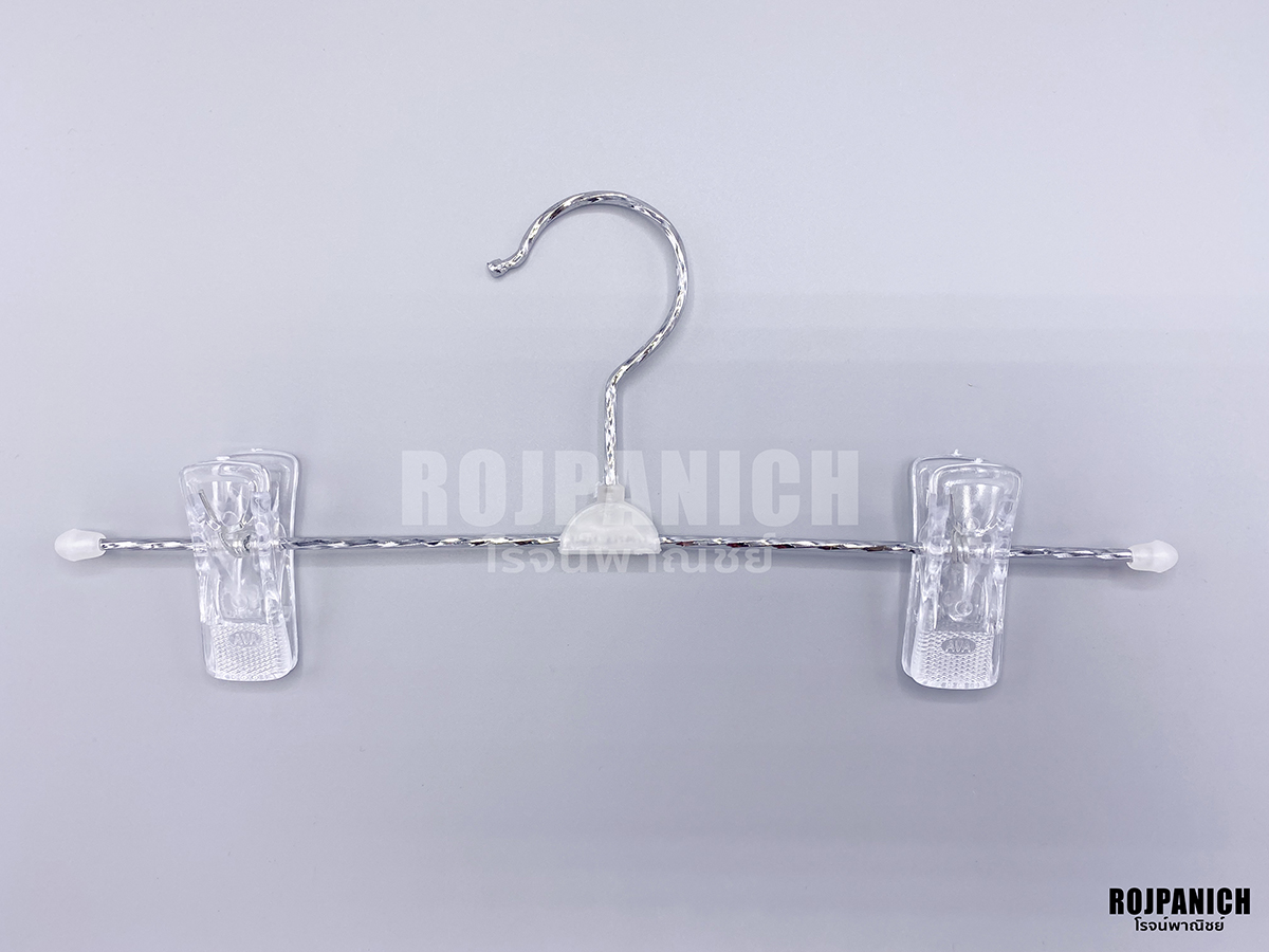 ไม้หนีบเกลียวเงิน