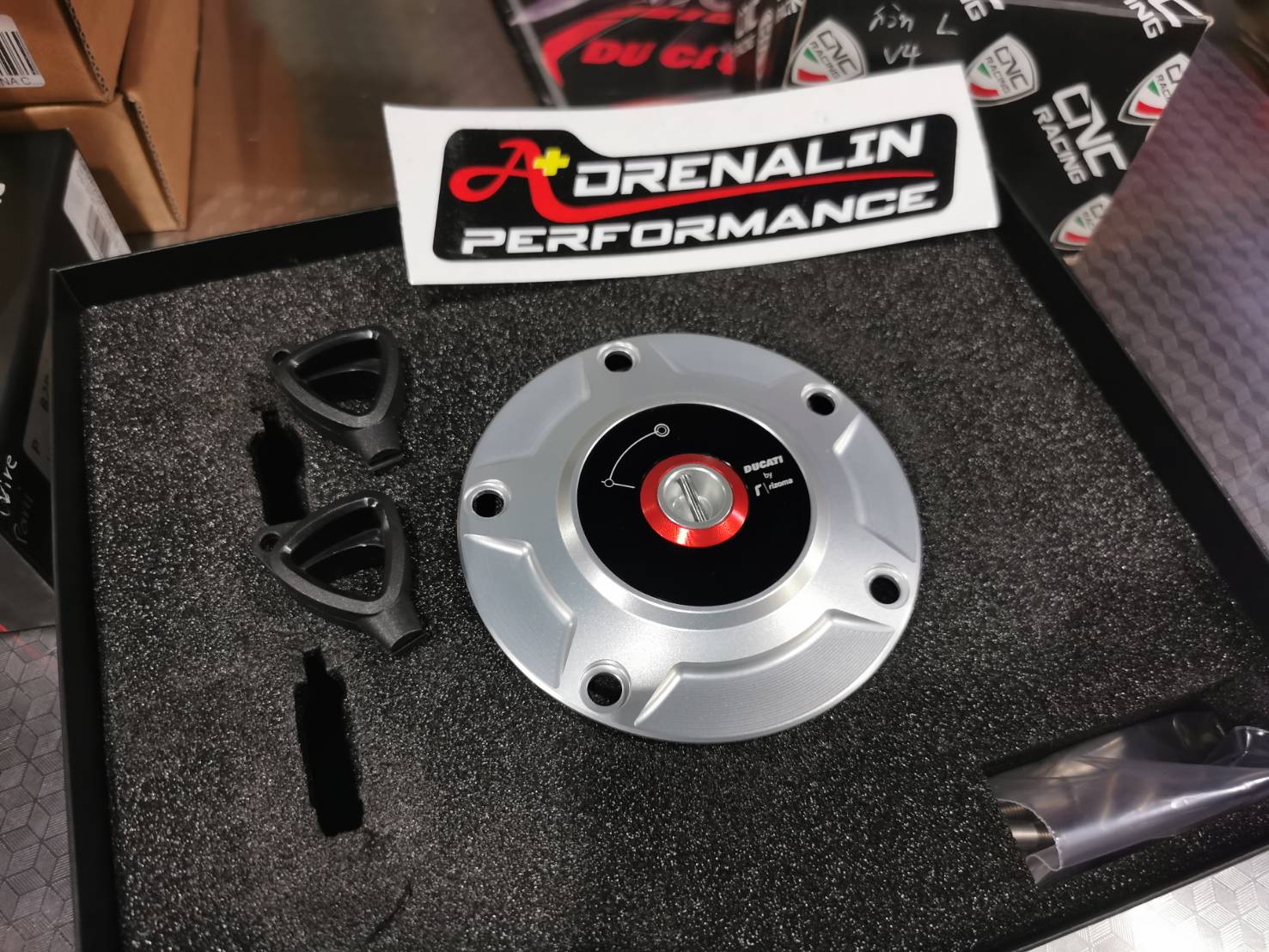 ฝาถังน้ำมัน Ducati performance by Rizoma สำหรับ Panigale 899 1199