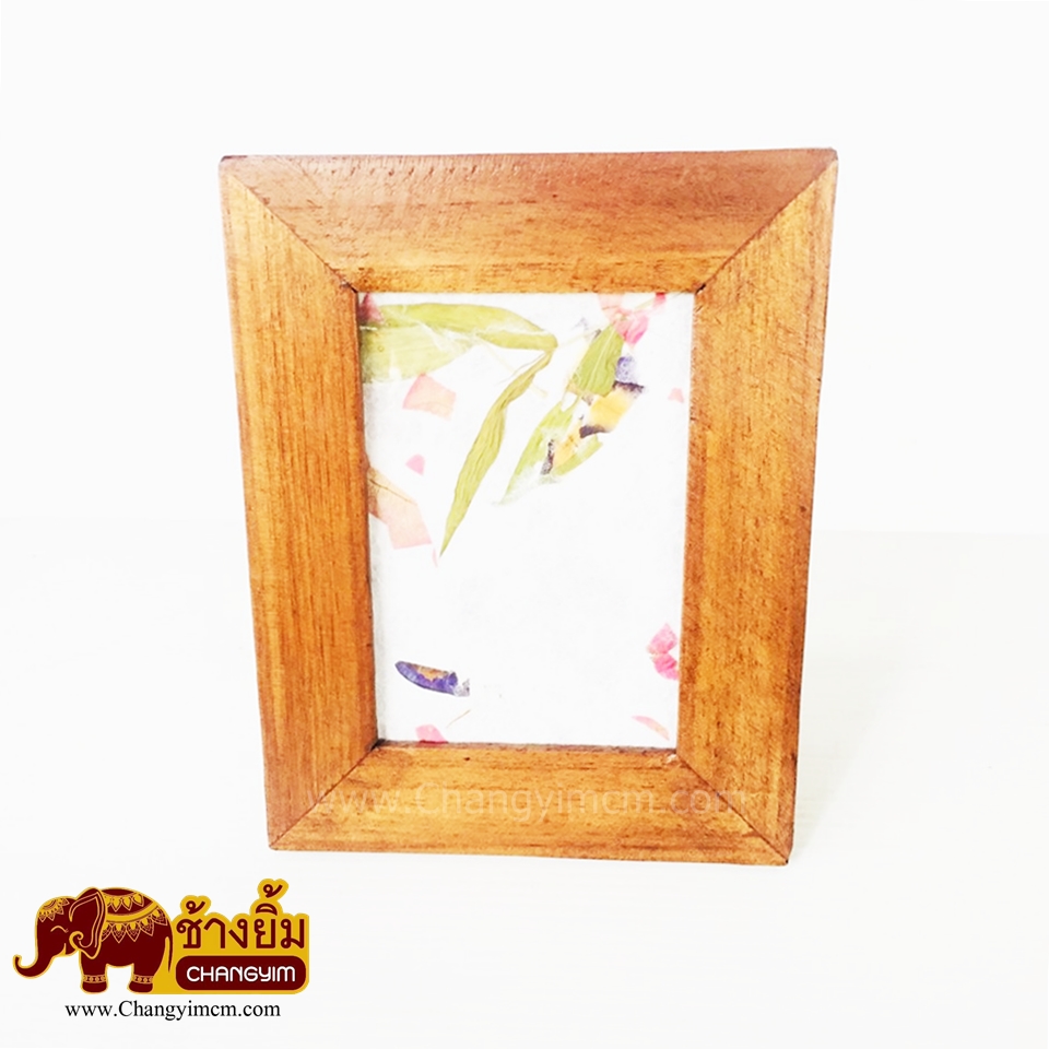 กรอบรูปไม้สัก เล็ก ( 3.5 x 5" )