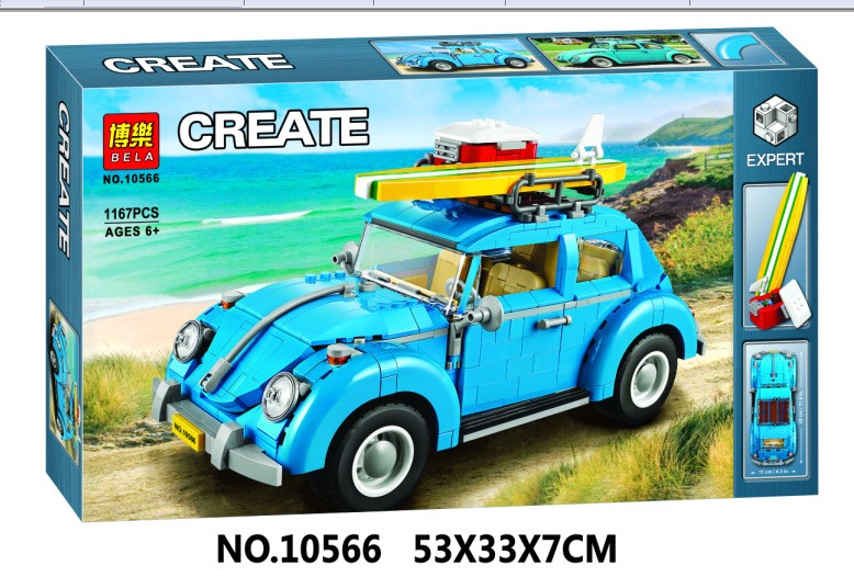 เลโก้จีน Bela 10566 ชุด Volkswagen Beetle