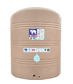 ถังเก็บน้ำบนดินPE จัมโบ้ Eco Elixir ขนาด 3000 ลิตร รุ่น JGNX3000S/T ป้องกันตะไคร่น้ำ **แถมลูกลอยฟรี**