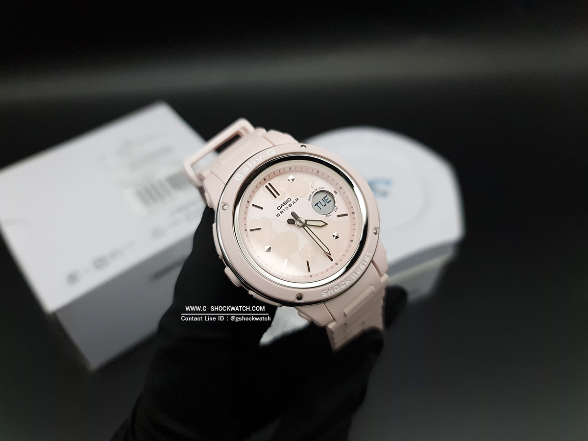 CASIO BABY-G นาฬิกาข้อมือ นาฬิกากันน้ำ นาฬิกาของแท้ ประกันศูนย์ CMG 1 ปี รุ่น BGA-150FL-4A