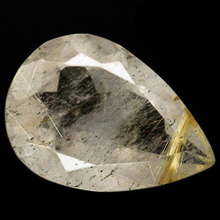ไหมทองอัฟริกา (Rutile Quartz) 8.80 กะรัต