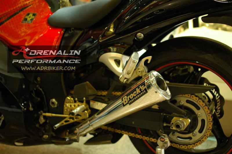 ท่อ Brock\'s Performance ท่อแนวๆ สไตล์ American ขาโหดสำหรับ Hayabusa 08 ขึ้นไป (For Exhibition only)