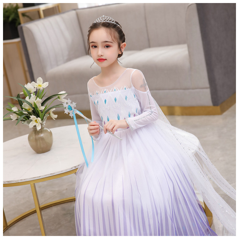 ชุดกระโปรงเจ้าหญิงเอลซ่า ชุดเจ้าหญิงเอลซ่า ชุดแอลซ่า Elsa Frozen 2 ชุดเจ้าหญิง โฟรเซ่น ภาค 2 เจ้าหญิงเอลซ่า โฟรเซ่น 2 ชุดคอสตูม ชุดเอลซ่า 2020