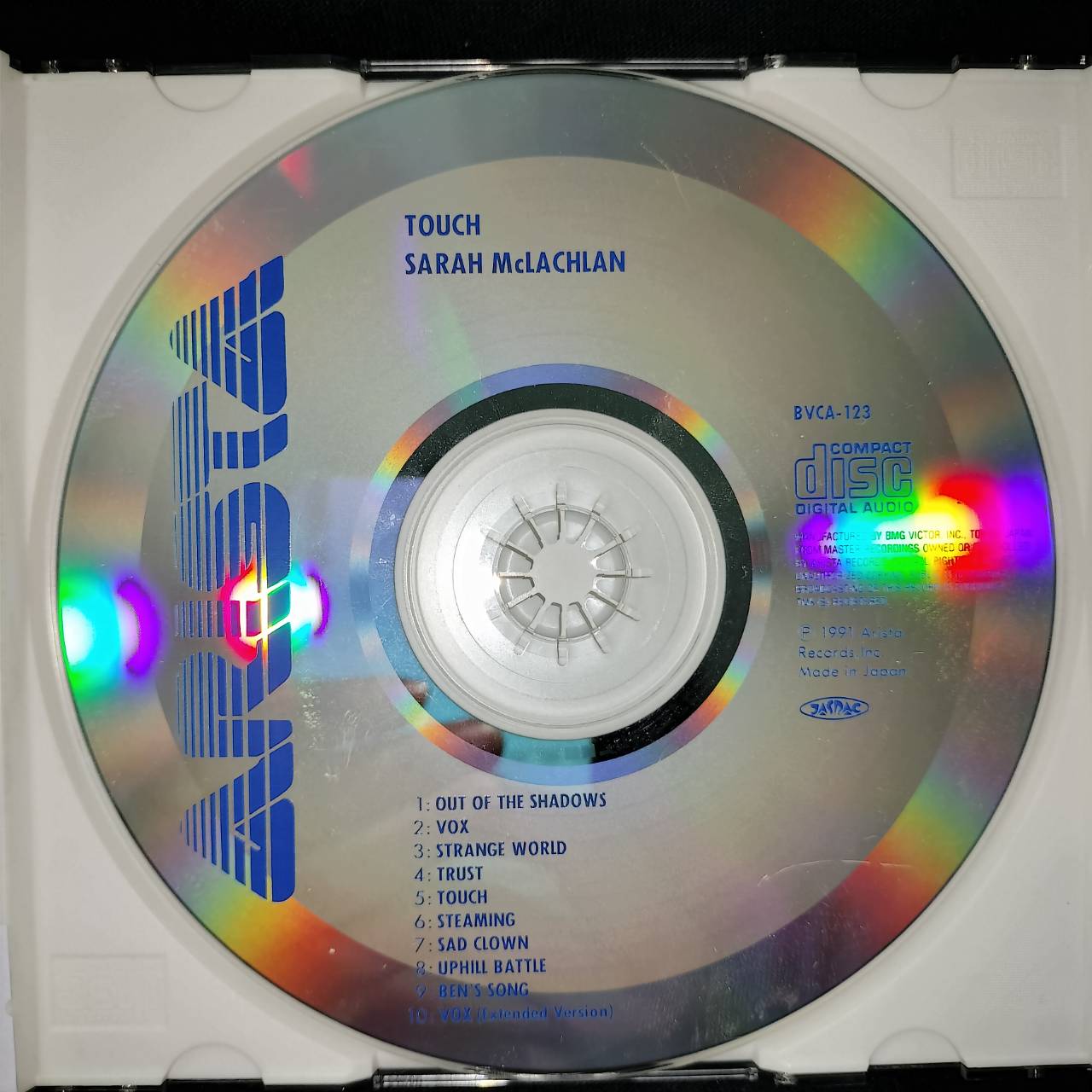 Sarah McLachlan – Touch / JAPAN / แผ่นดี / มี Obi