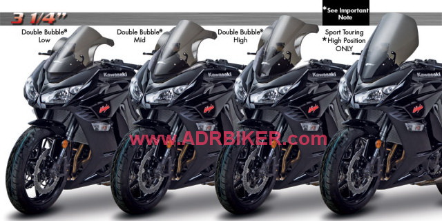 ชิวหน้า Zero Gravity WindScreen สำหรับ Z1000SX