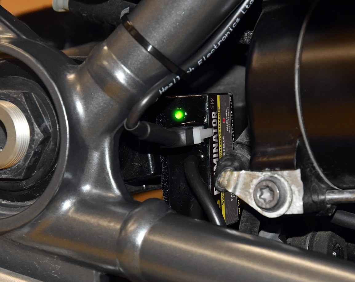 Healtech ตัวหลอกเซอร์โว แบบปรับได้ สำหรับ R1200 R1250 GS GSA