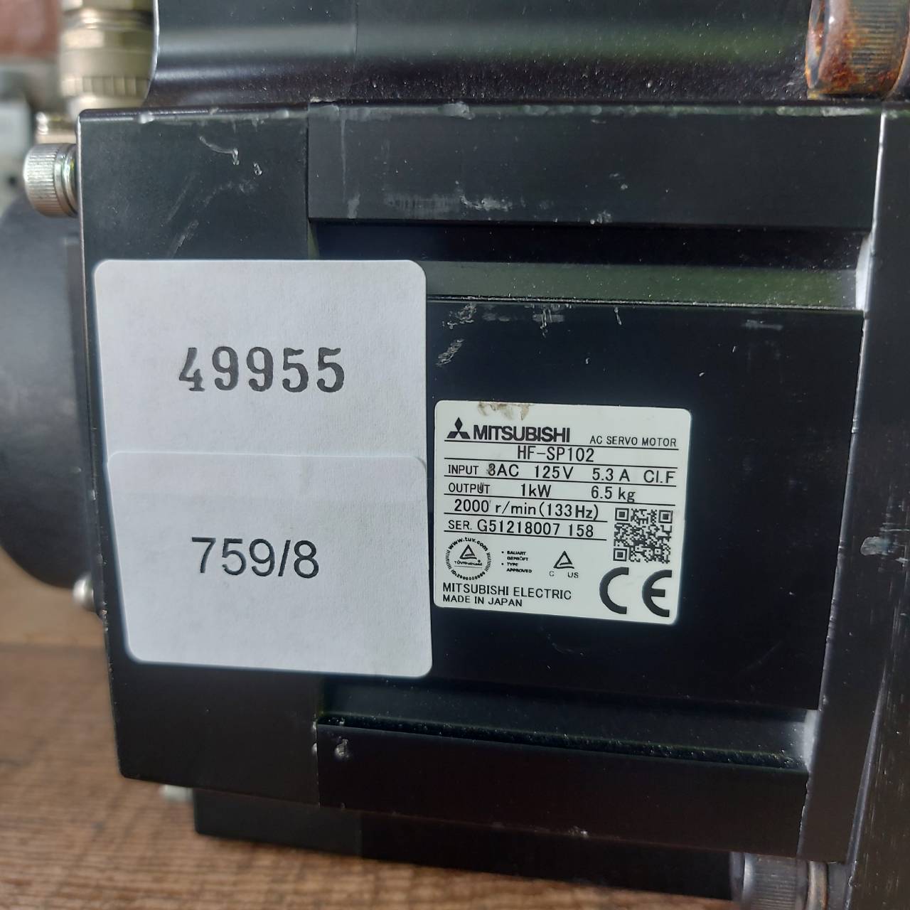 HF-SP102 MITSUBISHI SERVO MOTOR