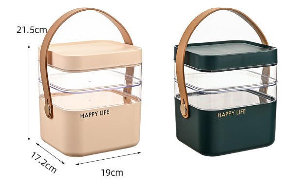 กล่องพลาสติกใส่ยา,กล่องใส่ยา,กล่องเก็บของอเนกประสงค์,2ชั้น,3ชั้น