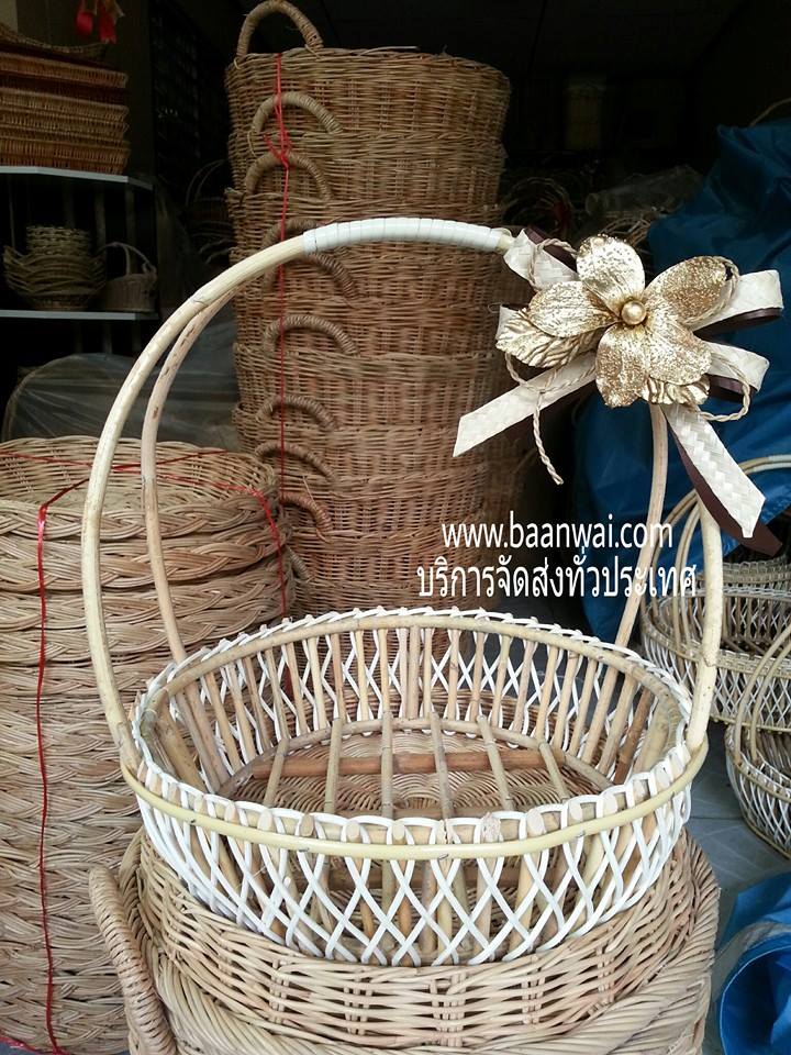 กระเช้า Code-001 ทรงรี