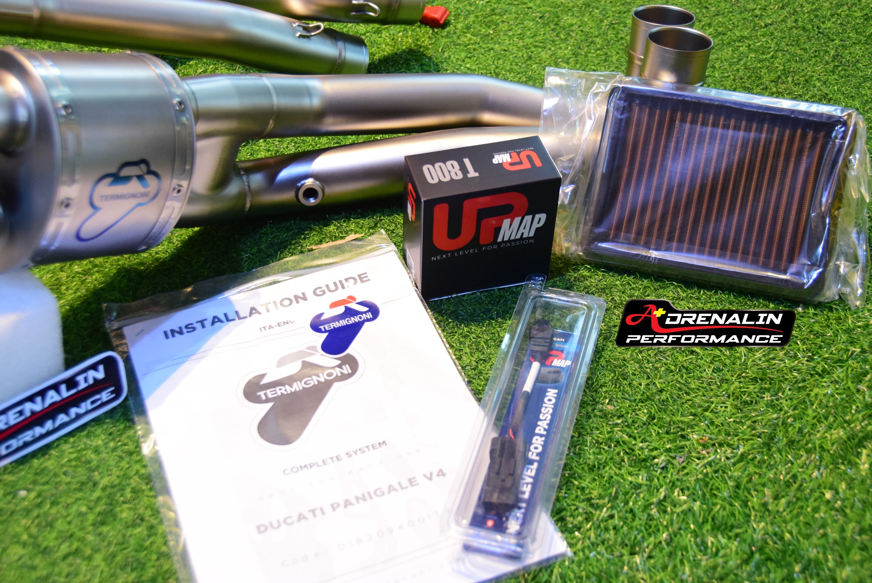 Termignoni upmap t800 ECU flash สำหรับ street fighter v4 อัพเกรด software สำหรับรถที่เปลี่ยนท่อ