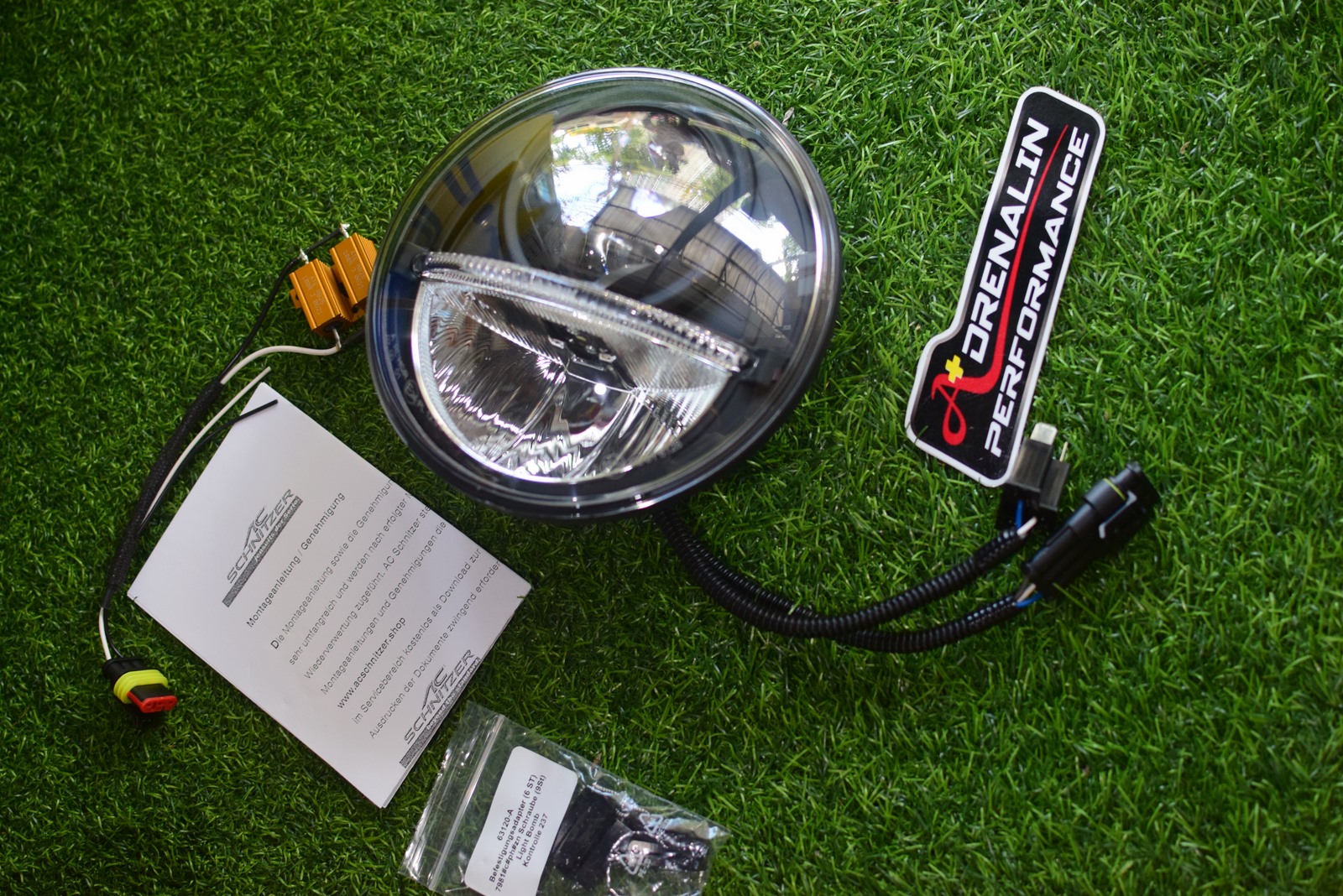 โคมไฟหน้า AC Schnitzer สำหรับ R nine T 2014+ รุ่น light bomb ไฟ LED