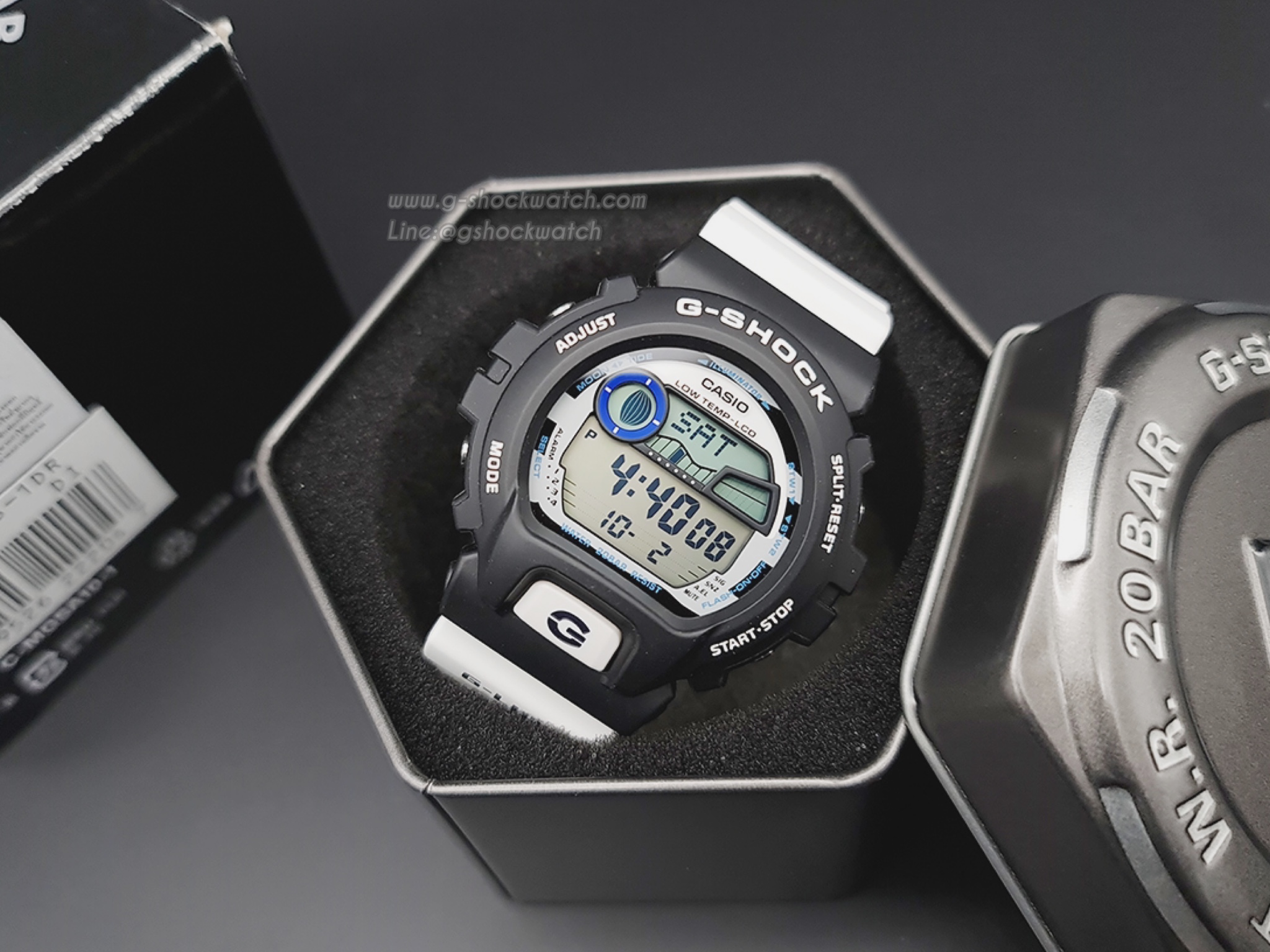 CASIO G-SHOCK นาฬิกาข้อมือ นาฬิกากันน้ำ นาฬิกาของแท้ ประกันศูนย์ CMG 1 ปี รุ่น GLX-6900SS-1J