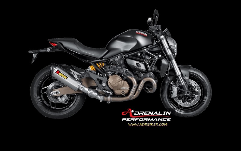 ท่อ Akrapovic สำหรับ Monster 821, 1200 (For Exhibition only)