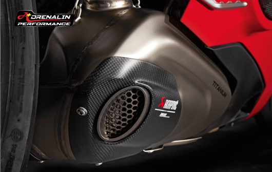 ท่อ Akrapovic สลิปออน สำหรับ Street fighter V4 ตัว Ducati Performance (For Exhibition only)