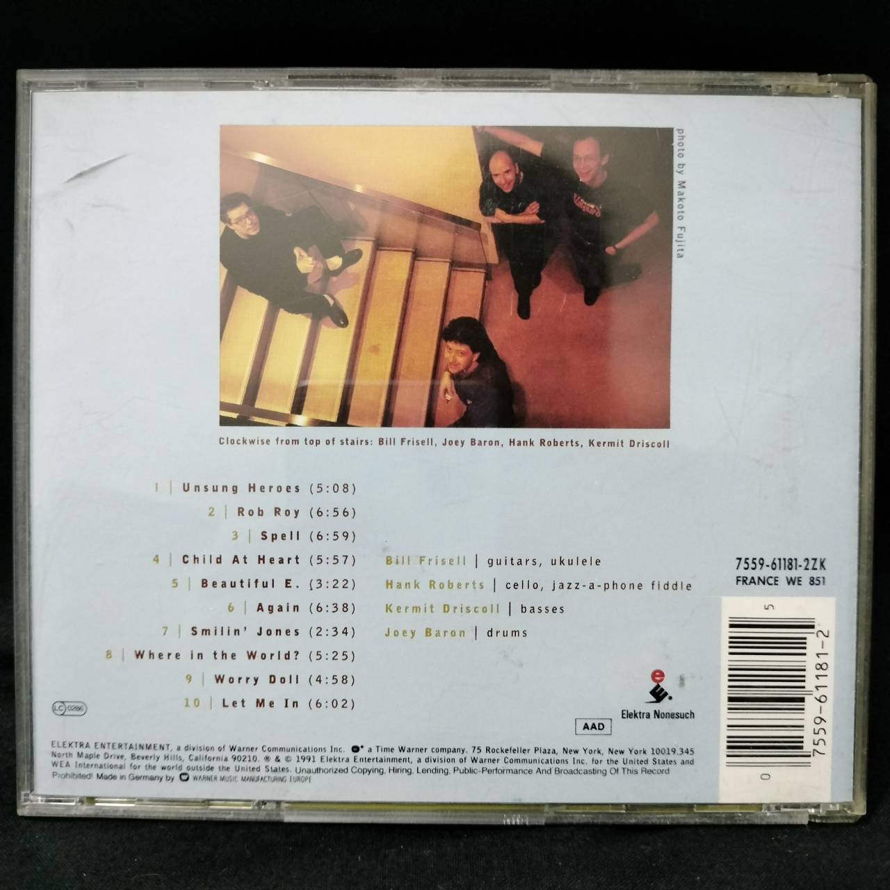 The Bill Frisell Band – Where In The World? / GERMANY / แผ่นสวย