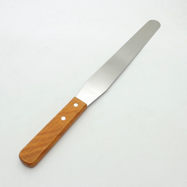 สปาตูล่า 6 นิ่ว ด้ามไม้ 6 inches Spatula wooden handle (12-5392)