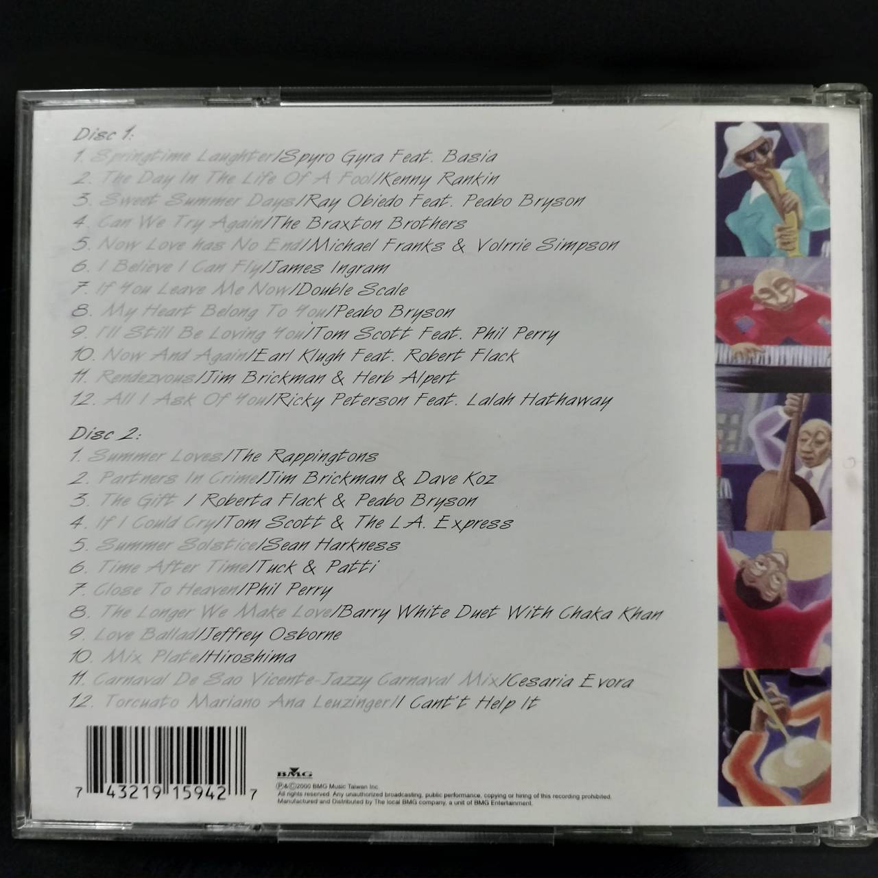 Various – smooth jazz in love / TAIWAN / 2CD / แผ่นดี