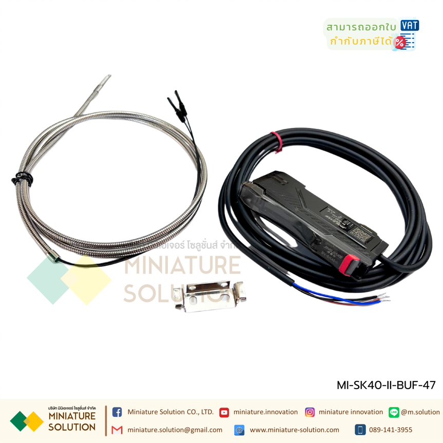 JINGJIAKE ไฟเบอร์ออฟติก เซนเซอร์ Fiber Optic Amplifier Sensor