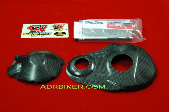 ฝาครอบคลัทช์และตัวจ่ายไฟ Clever Wolf คาร์บอนเคฟล่าห์ สำหรับ GSXR1000 2009-2016
