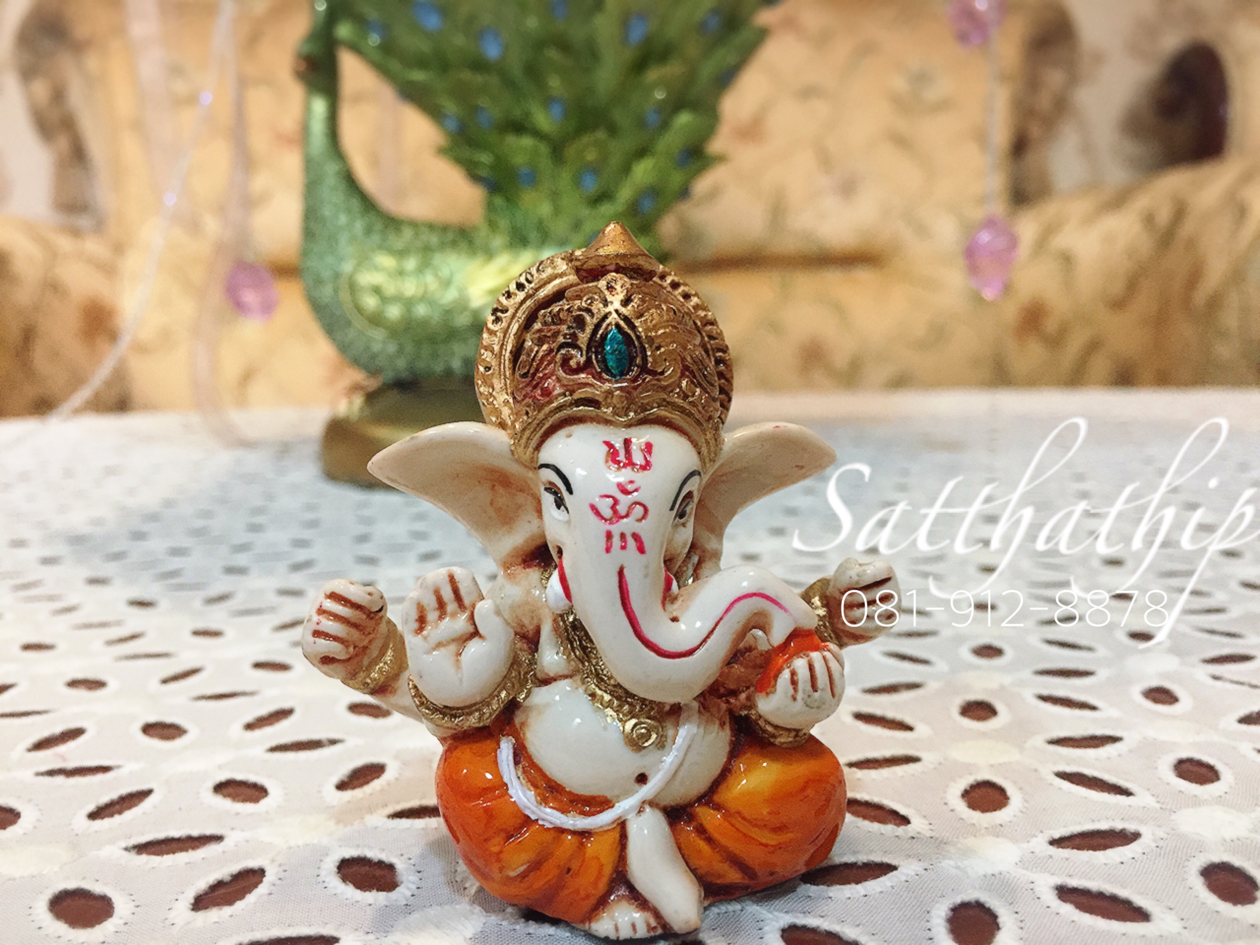 [สินค้าหมด - sold out***] พระพิฆเนศ ปางประทานพร (เซรามิก) - Ganesha: Lord of Success