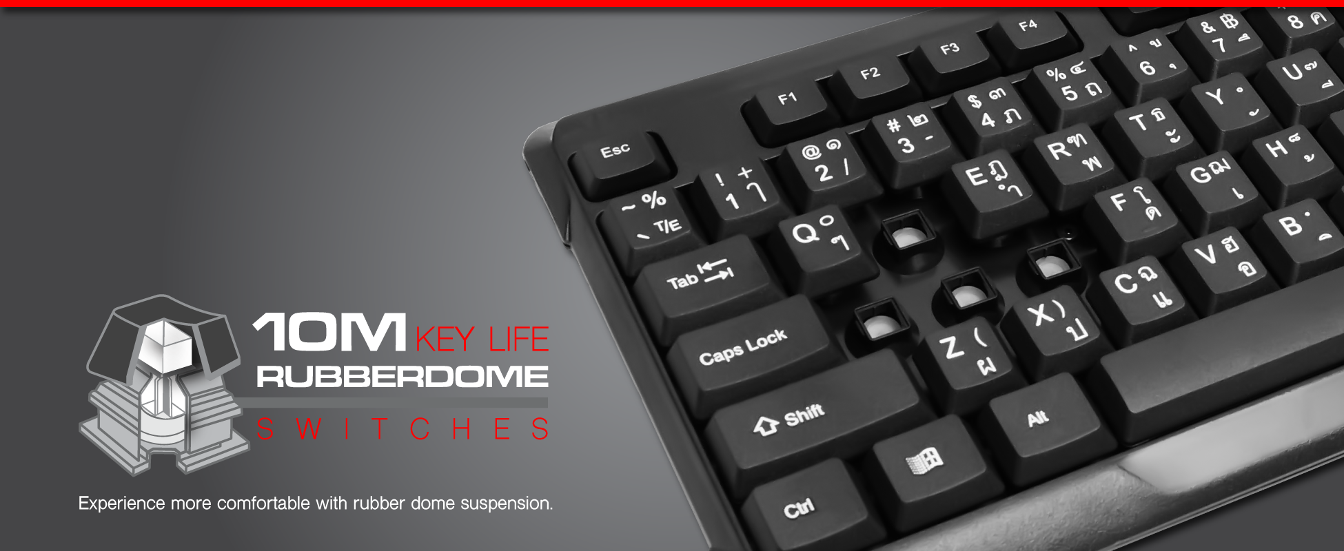 Signo standard keyboard-KB-79 (black)