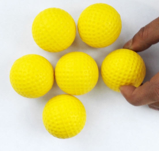 ลูกกอล์ฟ,บอลบีบเพื่อสุขภาพ,บอลบริหารมือ,ลูกบอลฝึกมือ,Soft Ball,ลูกบอลบริหารมือ