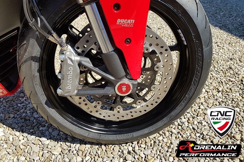 CNC Racing Front wheel caps จุกอุดแกนล้อหน้า สำหรับ Ducati hyper 950