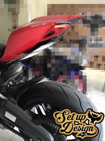 ท้ายสั้น แม่เหล็ก พับได้ Set Up Design สำหรับ 899, 1199 Panigale