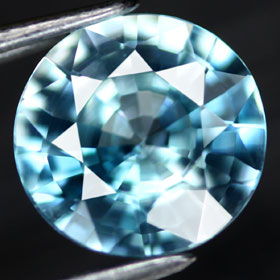 เพทายสีฟ้าสวย (Zircon) 1.55 กะรัต