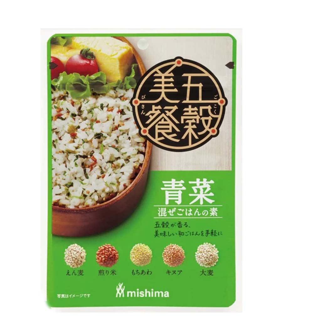 ผงโรยข้าวผสมผักใบเขียว Mashima Foods 24 g. (05-8989)