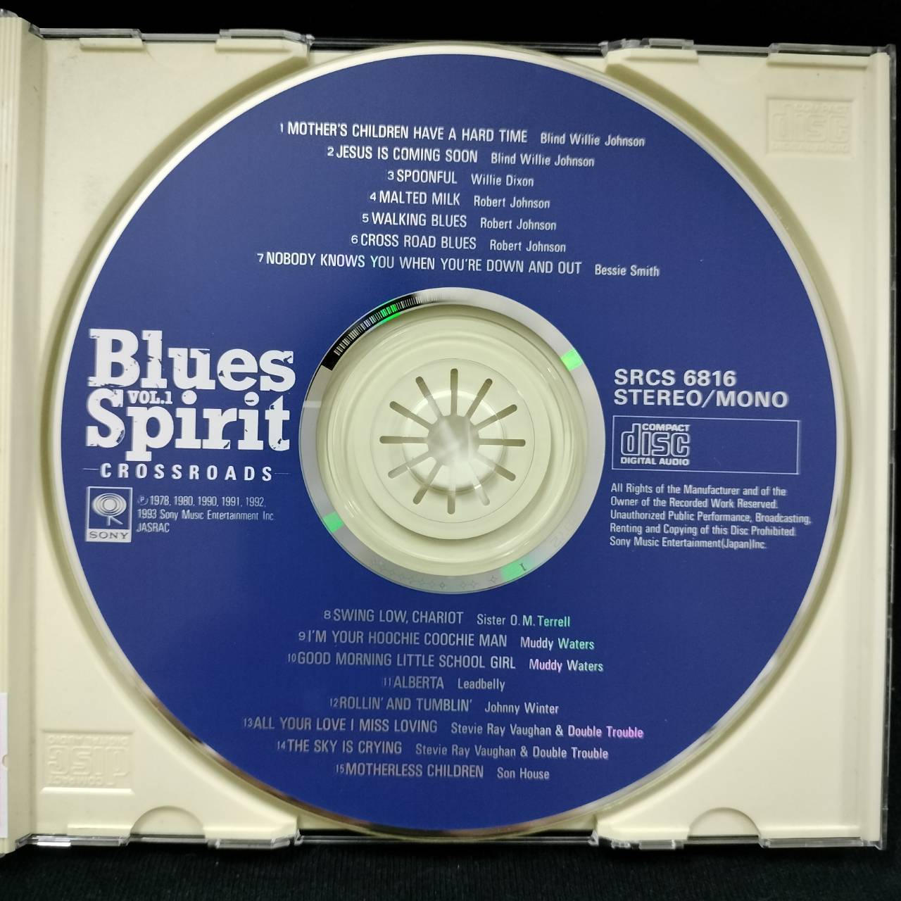 Various – Crossroads Blues Spirit Vol.1 / JAPAN / แผ่นดี