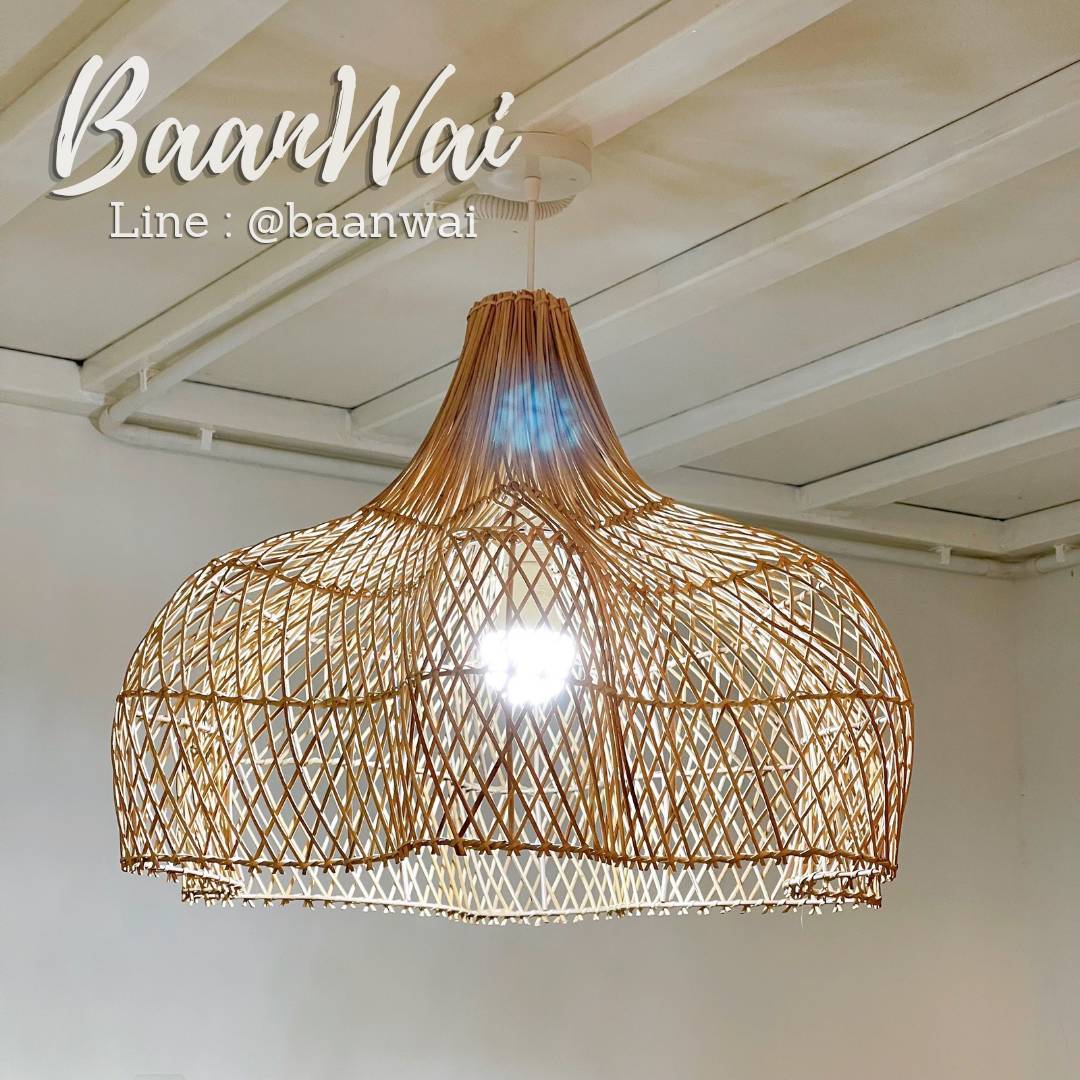 โคมไฟหวาย ดาวกระจาย