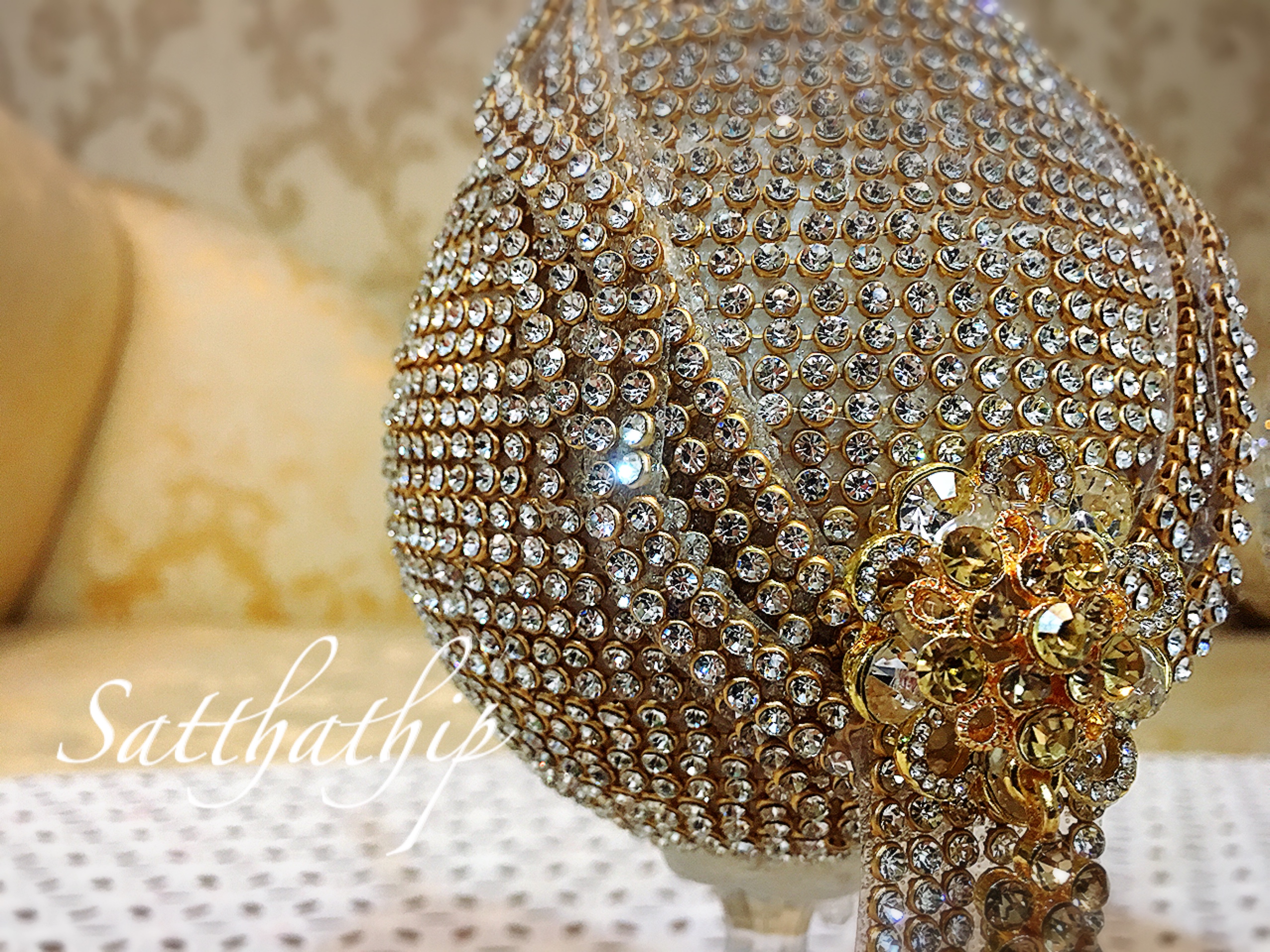 พานพุ่ม - พานพุ่มสักการะ - พานพุ่มเงินทอง - Phan bush