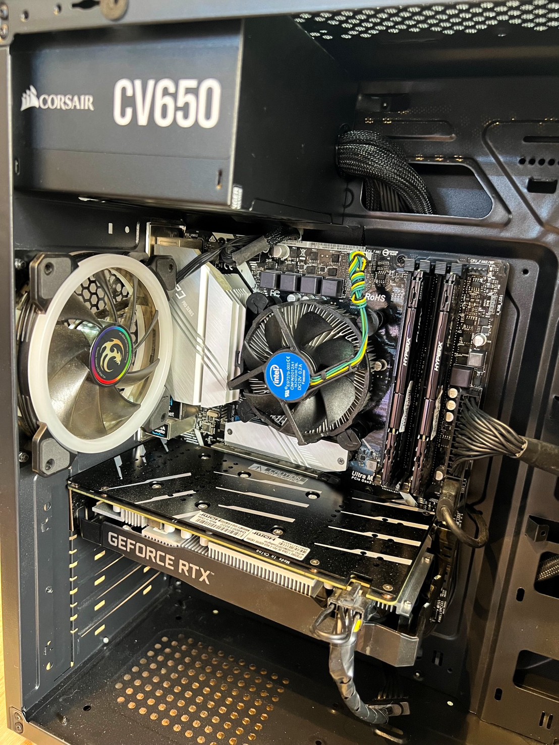 PCประกอบ i5-9500,RTX2060,Ram32GB,SSD250GB