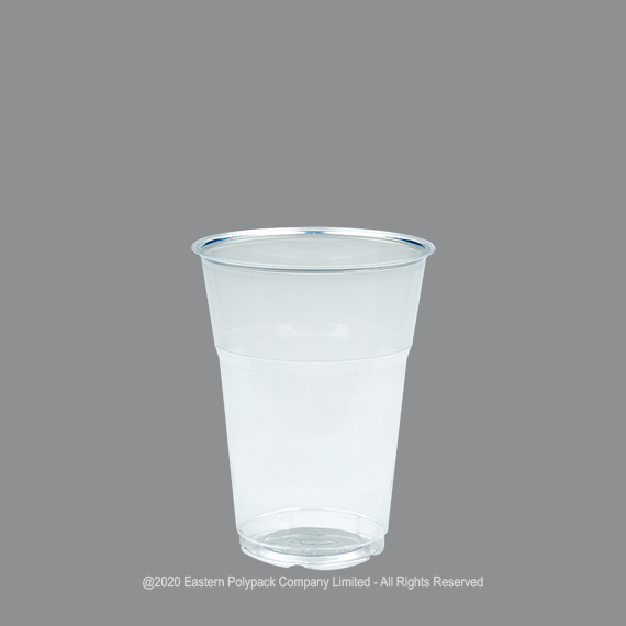 แก้วน้ำพลาสติก GPPS ขนาด 7 oz. ปาก 75 มม. บรรจุ 50 ใบ (09-0211)