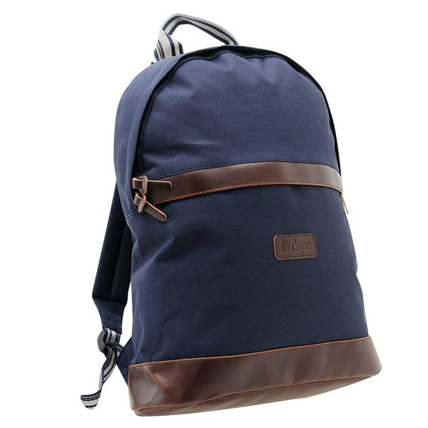Lee Cooper PU Trim Backpack