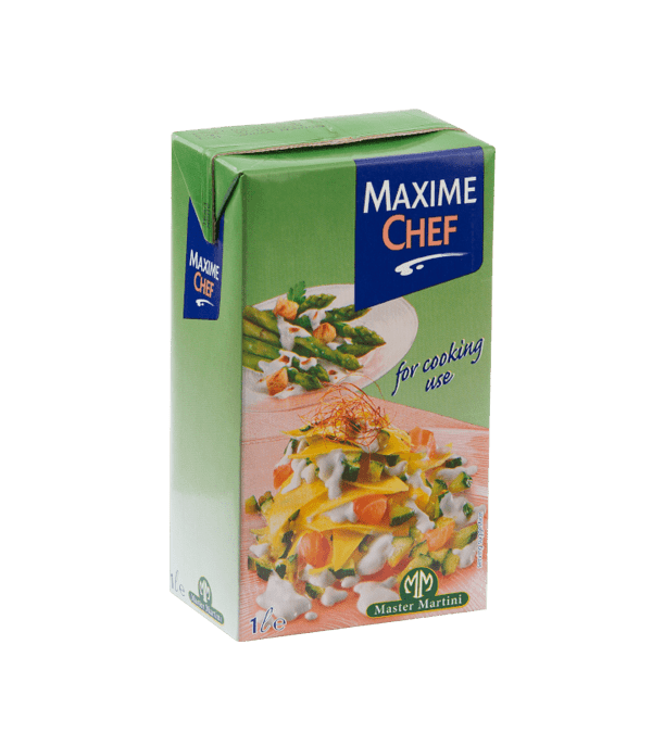 Master Martini Maxime Chef UHT Non-Dairy Whipping Cream 1 L. (02-9042)