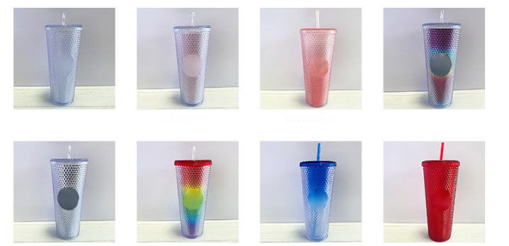 แก้วพลาสติกพร้อมหลอด,แก้วหนาม