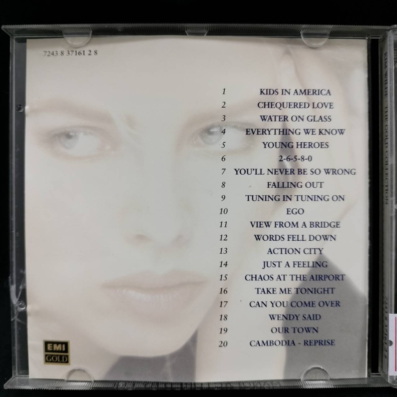 Kim Wilde – Greatest Hits - The Gold Collection / UK / ฝากล่องร้าว / แผ่นดี