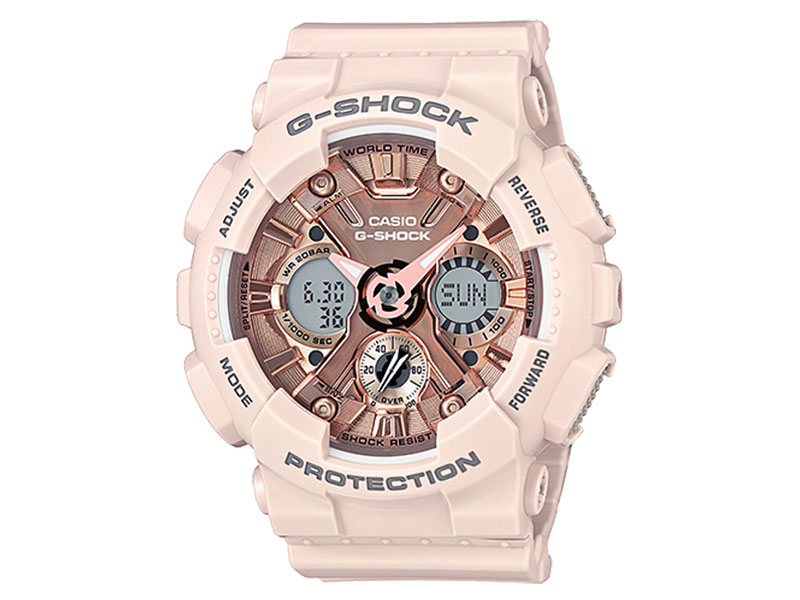 CASIO G-SHOCK MINI นาฬิกาข้อมือ นาฬิกากันน้ำ นาฬิกาของแท้ ประกันศูนย์ CMG 1 ปี รุ่น GMA-S120MF-4A
