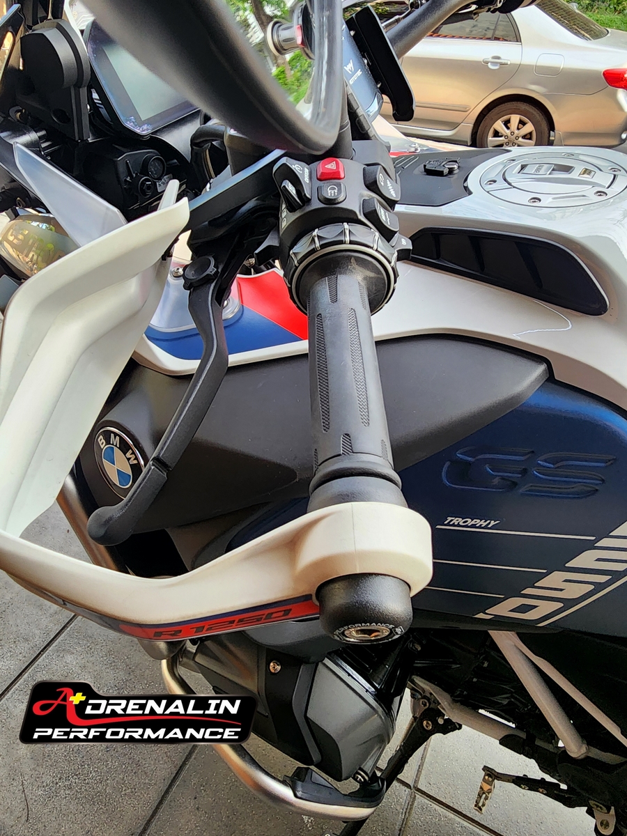 ปลายแฮนด์ Evotech สำหรับ S1000XR เพิ่มน้ำหนักเพื่อลดการสั่นของแฮนด์