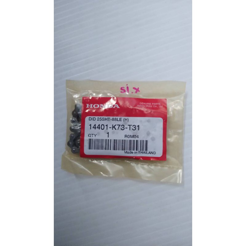 โซ่ราวลิ้น 14401-436-003 (90ข้อ) ,14401-K73-T31 (88ข้อ) อะไหล่แท้ HONDA